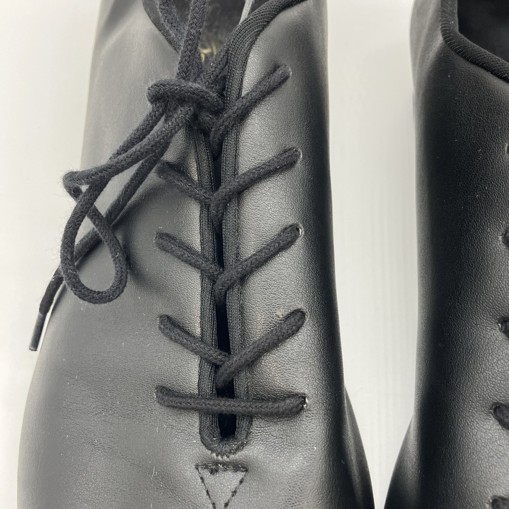 Tap Dance Shoes Women 10.5 Wide Black - Picture 8 of 14